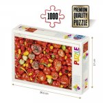 Puzzle 1000 piese DToys Legume