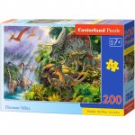 Puzzle 200 piese Castorland Dinosaur Valley