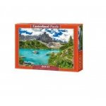 Puzzle 2000 piese Castorland Lake Sorapis Alps Italy