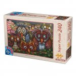 Puzzle 240 piese DToys Bufnite