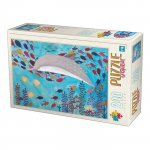 Puzzle 240 piese DToys Kurti Andrea Lumea acvatica Tropical