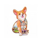 Puzzle 2D din lemn Wt great corgi 210 piese