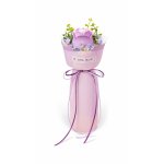 Puzzle 3D din plastic RoLife buchet violet 54 piese