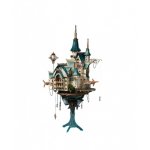 Puzzle 3D din lemn HC castelul cu fantezii albastru 699 piese