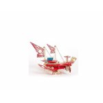 Puzzle 3D din lemn HC corabia mirror flower edge 79 piese