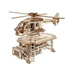 Puzzle 3D din lemn WT thunder chopper 485 piese