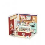 Puzzle 3D din plastic RoLife minicasuta DIY inghetata plina de arome 144 piese