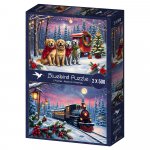 Puzzle 500 piese Bluebird Christmas is coming