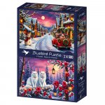 Puzzle 500 piese Bluebird Ready for Christmas