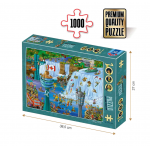 Puzzle Cascada Niagara 1000 piese