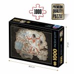 Puzzle D-toys Egiptul Antic Nebamun hunting in the marshes 1000 piese