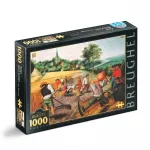 Puzzle D-toys Pieter Brueghel cel tanar vara 1000 Piese
