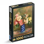 Puzzle D-toys Pierre Auguste Renoir bouquet of roses 1000 piese