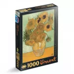 Puzzle D-toys Vincent van Gogh floarea soarelui 1000 piese