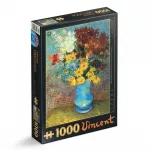 Puzzle D-toys Vincent van Gogh flowers in a blue vase 1000 piese