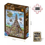 Puzzle Eiffel Tower 1000 piese
