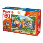 Puzzle Motanul incaltat 160 piese