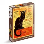 Puzzle Roovi Le chat noir vintage posters 1000 piese