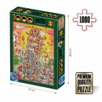 Puzzle Turnul din Pisa 1000 piese