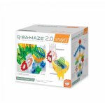 Joc de constructie cu bile Q ba maze 2.0 starter stunt set