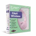 Casti Wireless Raspundel Istetel roz