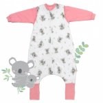 Sac de dormit cu picioruse si maneca lunga detasabila Koala 100 cm + manseta 1.0 Tog