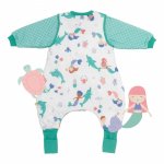 Sac de dormit cu picioruse si maneca lunga detasabila Mermaid 100 cm + manseta 1.0 Tog
