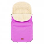 Sac de iarna de lana impermeabil Nativo Winter 85x40 cm Roz