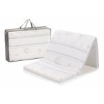 Saltea pliabila pentru copii Fillikid White Blue 120x60x4 cm