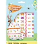 Set 100 de abtibilduri decoreaza oua de Paste iepuras Moxy