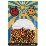 Set 1100 margele de calcat si planseta rotunda DToys Hama