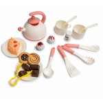 Set 44 accesorii pentru gatit Doris Dream Kitchen cu alimente,vesela si tacamuri incluse