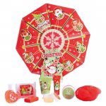Set cadou rotativ de Craciun Merry Christmas wheel gift IDC Institute