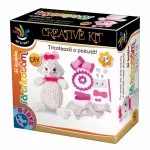 Set creativ D-toys de tricotat forme de animale
