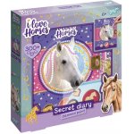 Set creativ DIY jurnalul meu cu diamante iubesc calutii Totum