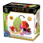 Set creativ D-toys de tricotat forme de fructe