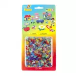 Set creativ Hama 2000 margele de calcat transparente