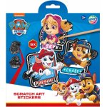Set creativ de razuit abtibilduri magice cu Paw Patrol Moxy