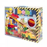 Set de constructie Wader Blocuri si macara