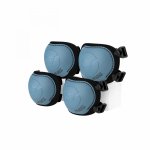 Set de protectie Scoot and Ride genunchiere si cotiere marime S Steel