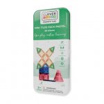 Set magnetic de construit cu placute mici Cleverclixx