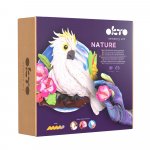 Set pictura 3D cu argila usoara Nature Cockatoo