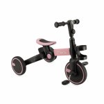 Tricicleta pentru copii Momi Filo Pink, 3 in 1, transformabila, pliabila, greutate suportata 25 kg