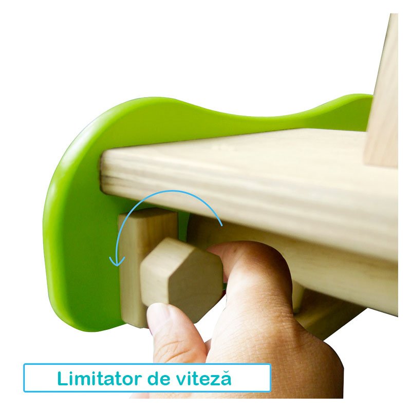 Antemergator din lemn Iepurasii saltareti - 3