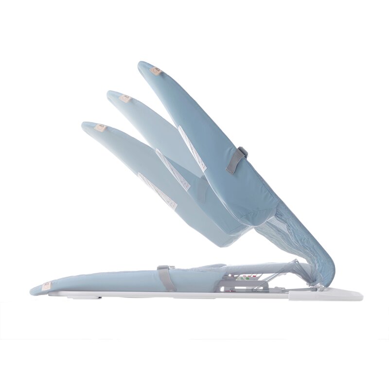 Balansoar Jane Ballu Iris pliabil, cu bara de jucarii si spatar reglabil in 3 pozitii, conform cu standardul european de siguranta EN 127902023 - 3