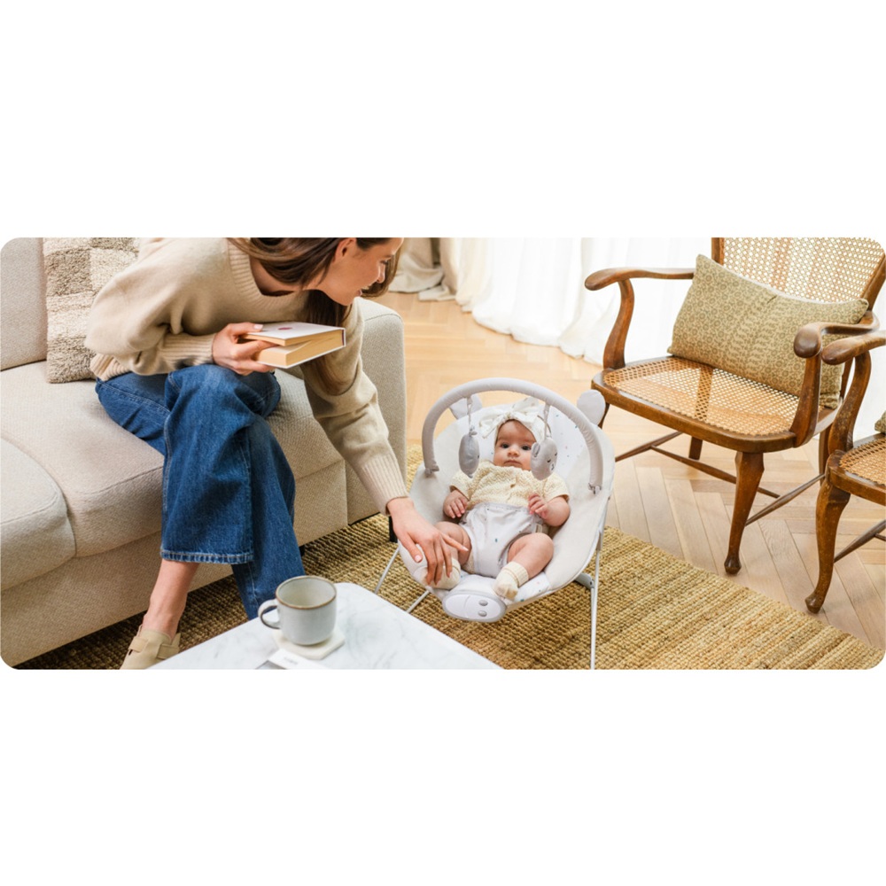 Balansoar bebelusi Momi Glossy Blue - 1