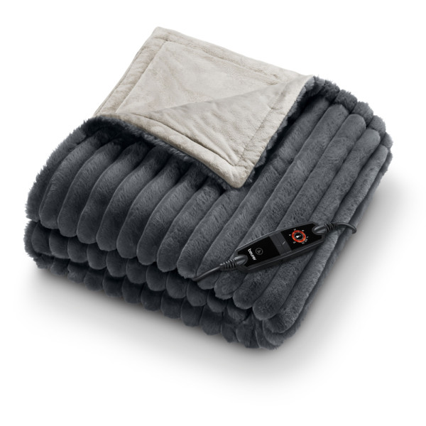 Patura electrica Stockholm gri inchis Beurer