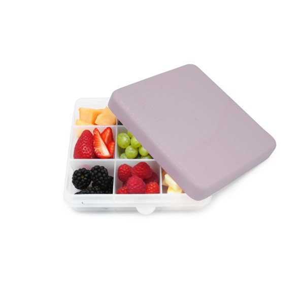 Cutie snack cu 9 compartimente Melii wisteria purple