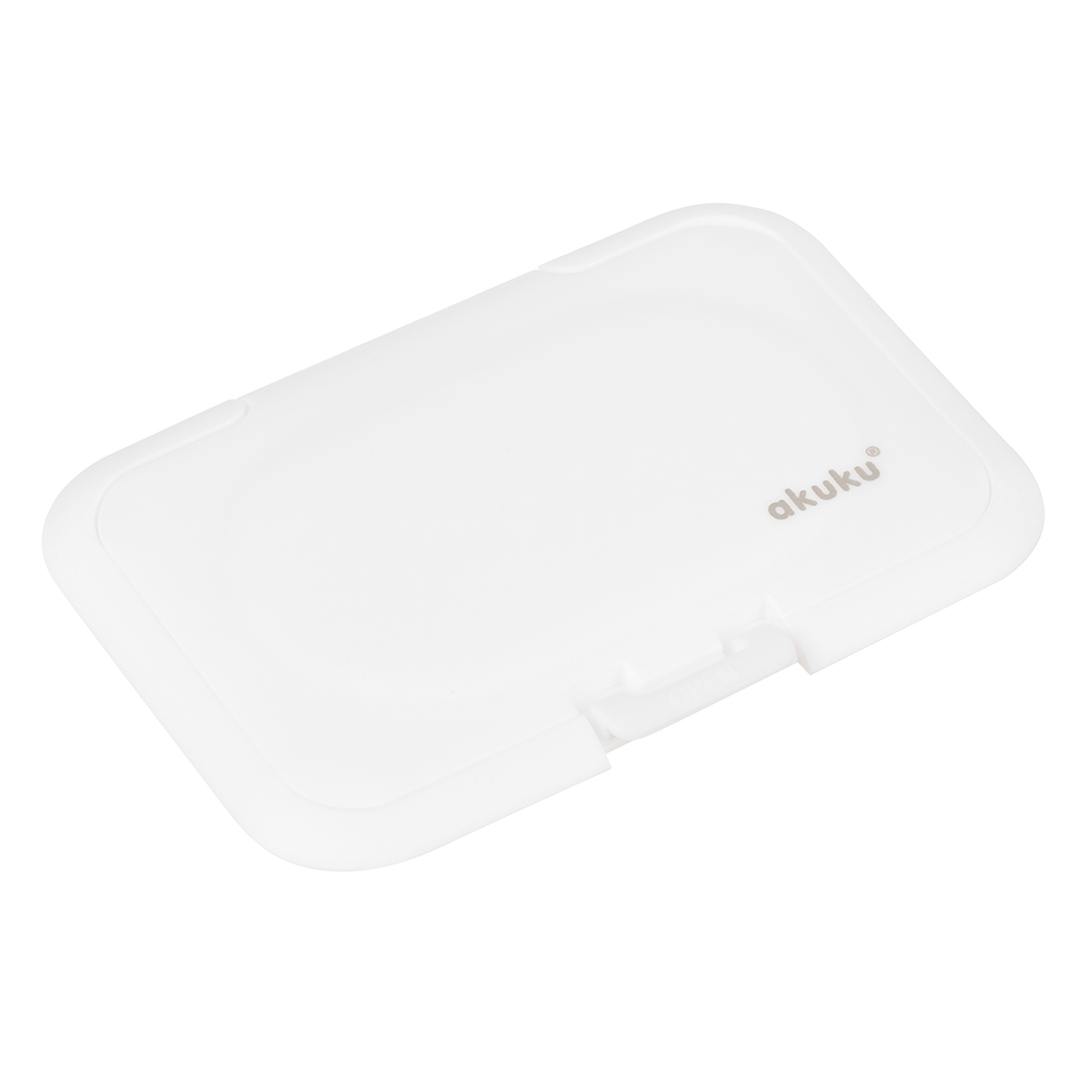 Capac universal reutilizabil Akuku pentru servetele umedesaci scutece,fixare cu banda adeziva,mentine umiditatea sevetelelor si previne uscarea lor - 2