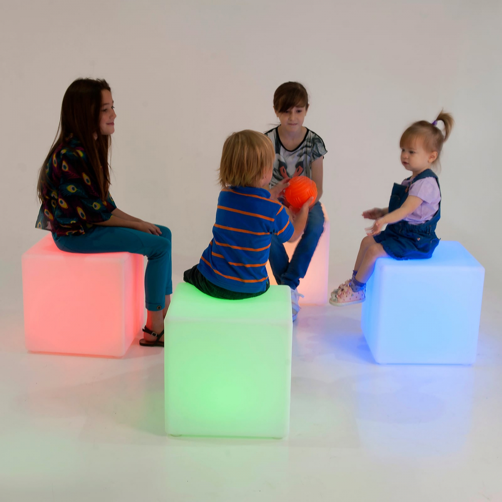 Cub senzorial luminos TickiT cu telecomanda - 2